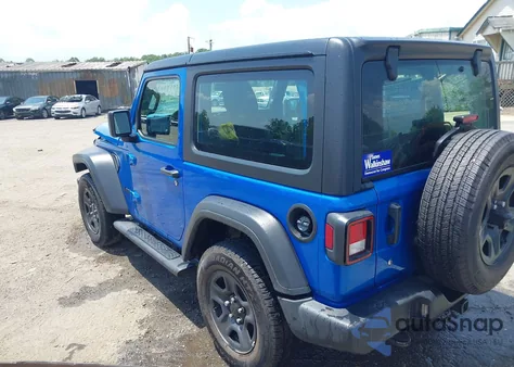 2022 Jeep Wrangler Sport 4X4 z USA, uszkodzony, nr VIN 1C4HJXAG4NW227250